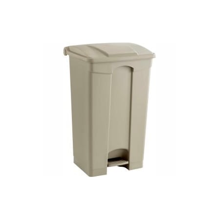 Safco Safco Plastic Step-On Receptacle- 23 Gallon Beige - 9923TN 9923TN